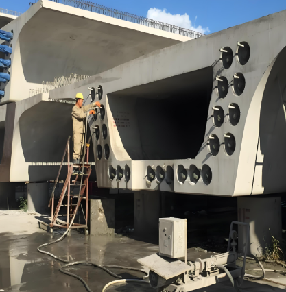 岳塘压浆料施工流程及注意事项